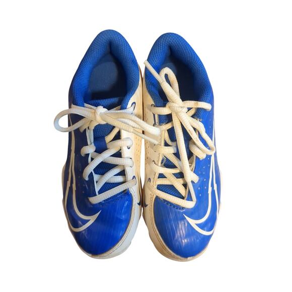 Nike Shoe Size 12C Vapor Ultrafly 4 Keystone Cleats DA0702-400 Blue White - Picture 1 of 7